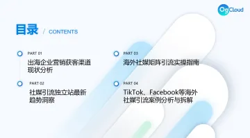 lawrence分享ppt-海外社媒矩阵营销，独立站低成本引流实操指南