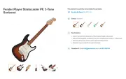 fender乐器公司连发两起案件维权，涉及多个商标，速查！