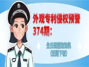 外观专利侵权预警：生日蛋糕泡泡机（近期下证）